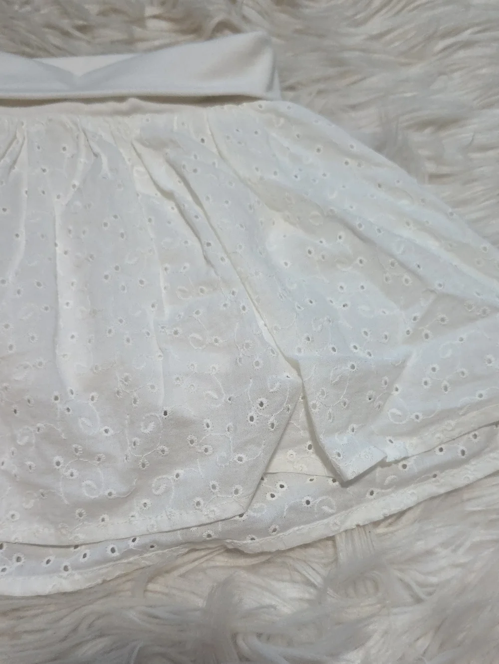 NWT Cat & Jack Eyelet Skort- XS Or 4/5